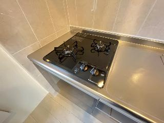 岩倉市神野町又市新築ＡＰⅢ期のキッチン|２口ガスコンロ（イメージ）