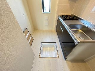 岩倉市神野町又市新築ＡＰⅢ期のキッチン|床下収（イメージ）