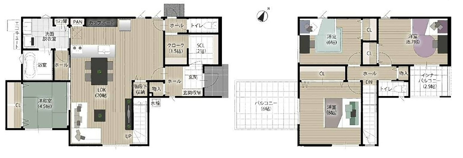 タマタウン那珂川山田４号棟