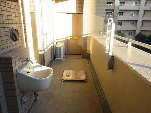 ライオンズヒルズ田端不動坂のバルコニー|バルコニー　※前回募集時2020年8月の写真