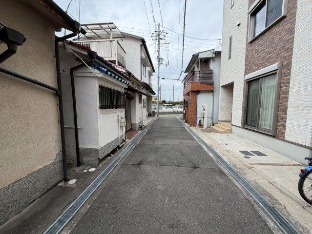 堺市東区石原町4丁土地の前面道路含む現地写真