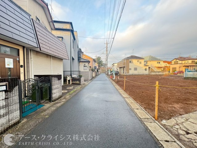 【前面道路含む現地写真】 | 松戸市五香南8期　全4区画 | のんびりした毎日を送りたい方にもおすすめ♪好きなスタイルで自由のに建築できるのも嬉しいポイント！