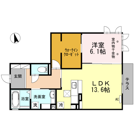 ラシュレの間取り