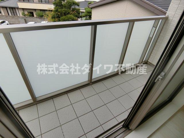 ファインリガシーのバルコニー