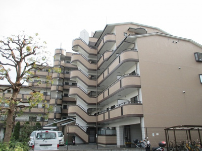 【外観】 | テラート１ | 外壁タイル張りのお洒落なマンションです