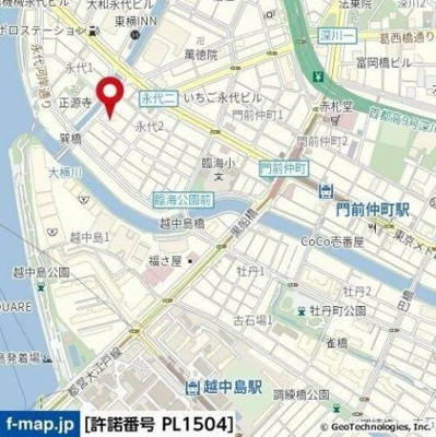 【地図】 | Mon-naka Apartment Terrace（門仲アパートメントテラス）