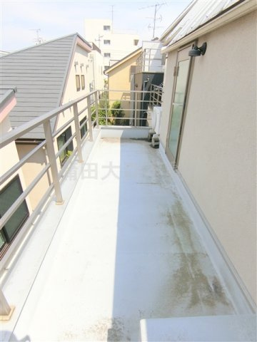 グリーンテラス蒲田のバルコニー