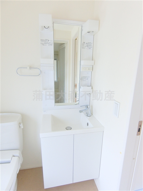 グリーンテラス蒲田の洗面所|洗面所　独立洗面台