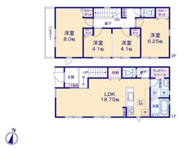 【間取り】 | 千葉市若葉区千城台東２丁目２４－１期