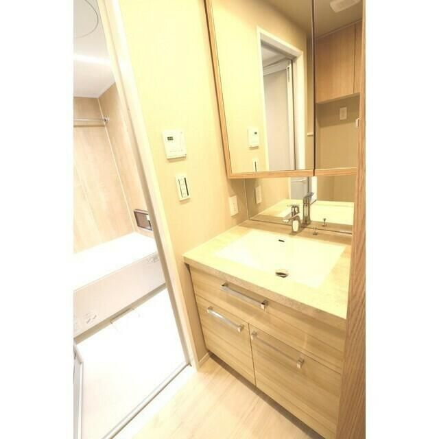 ネベル板橋の洗面所