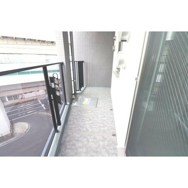 ネベル板橋のバルコニー