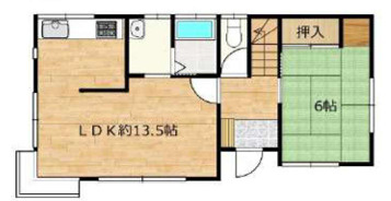 川越市山田　中古戸建の間取り