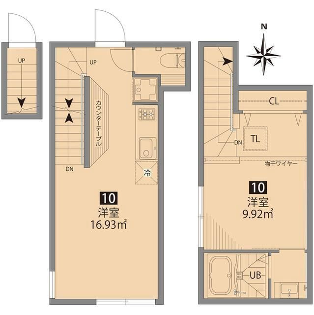 グランエッグス池袋要町の間取り