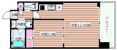 【間取り】 | プレジオ弁天町