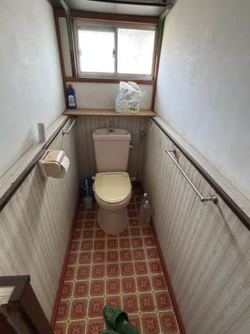 山田町法田　５DKのトイレ