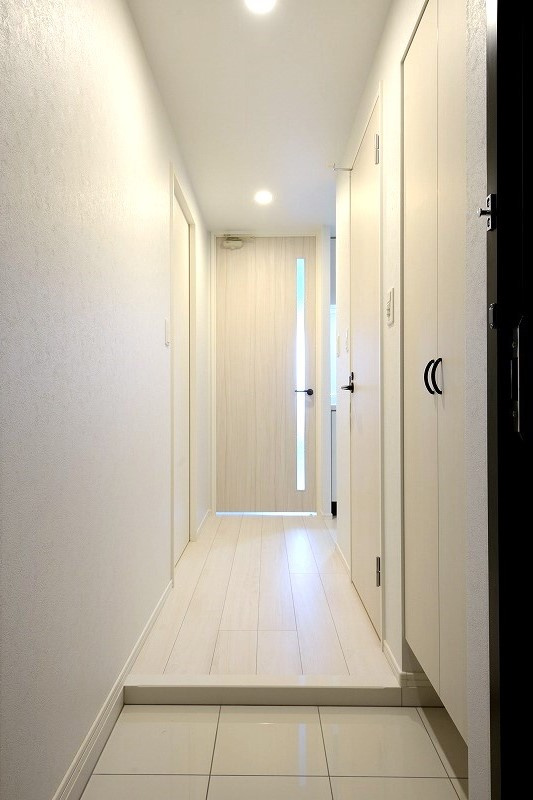 エンクレスト博多駅前ARTの玄関|落ち着いた玄関です