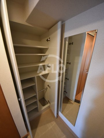 プレサンス本町リアルシティの収納|プレサンス本町リアルシティ　シューズボックス・姿見