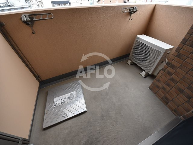 プレサンス本町リアルシティのバルコニー|プレサンス本町リアルシティ　バルコニー