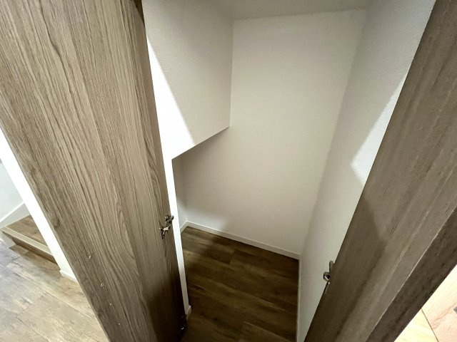 【収納】 | 仲介手数料無料！有帆小学校に通えるリフォーム済み中古住宅　山陽小野田市共和台 | 収納のためのスペースです