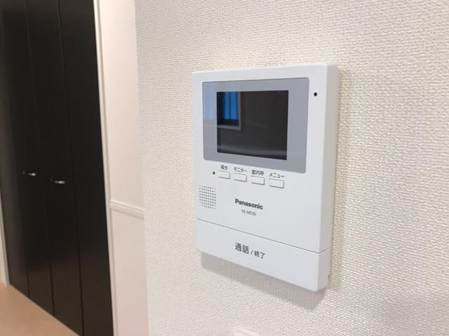 ブルーム　ガーデニアの内装|カメラ付インターホン