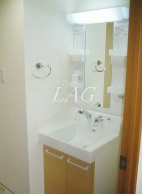 【洗面所】 | あるふぁⅡ | 洗面台です。
