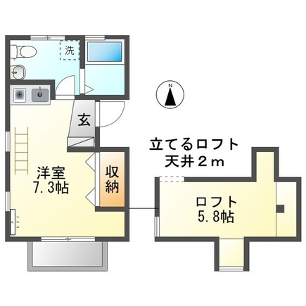 武蔵野市境１丁目のアパート