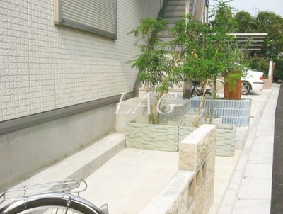 【その他共用部分】 | ラピス・ガーデン | 駐輪場です。