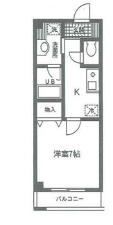 【間取り】 | クレールメゾンＡ号棟 | 間取りです。