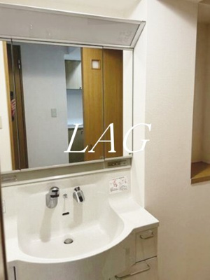 【洗面所】 | クレールメゾンＡ号棟 | 独立洗面台です。