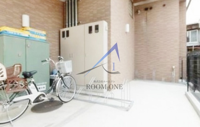 ヒルズ白金のその他共用部分|駐輪スペースです。