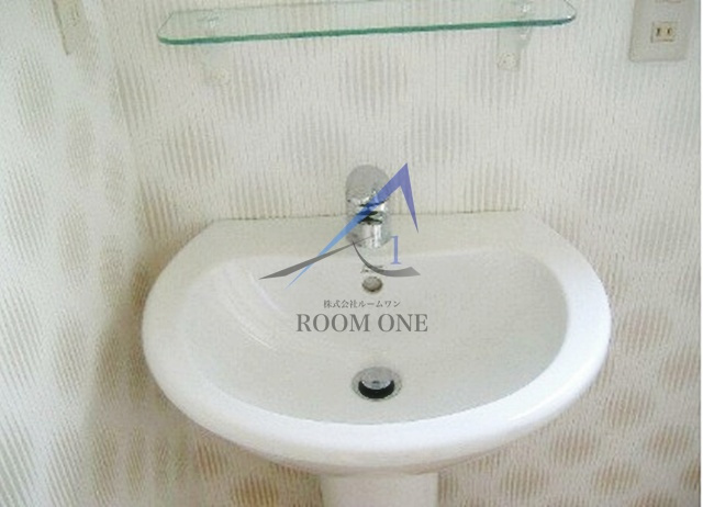 マンション牧野の洗面所|洗面台です。