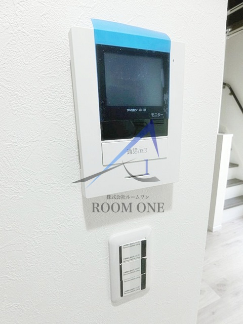 ハーミットクラブハウス西馬込Ⅱのセキュリティ|モニター付インターホンです。