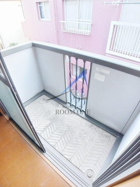 淡之須コーポのバルコニー|バルコニーです。