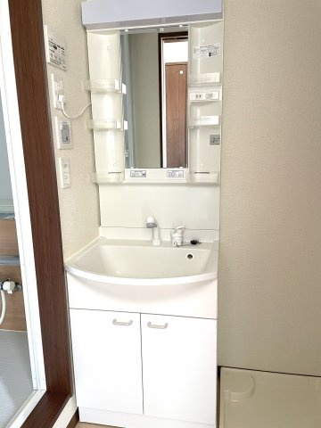 ハイツオウルの洗面所