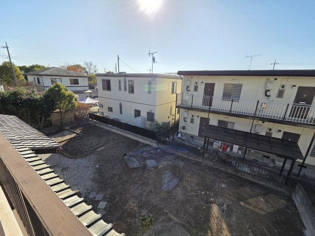 伊勢崎市境美原　中古住宅の展望|バルコニーからの展望です。