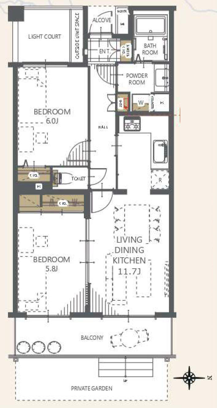 東村山市久米川町４丁目の中古マンション