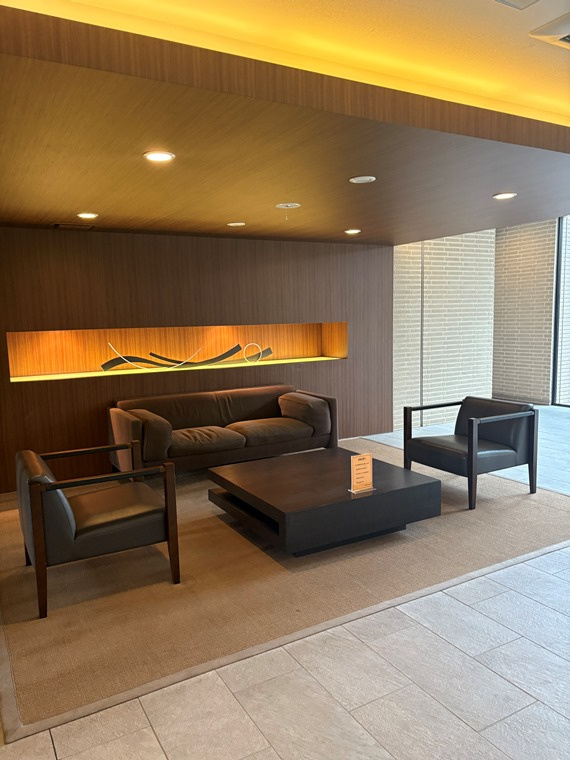 グランビュースクエアのロビー|建物の内部です