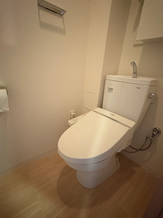 グランビュースクエアのトイレ|落ち着いたトイレです