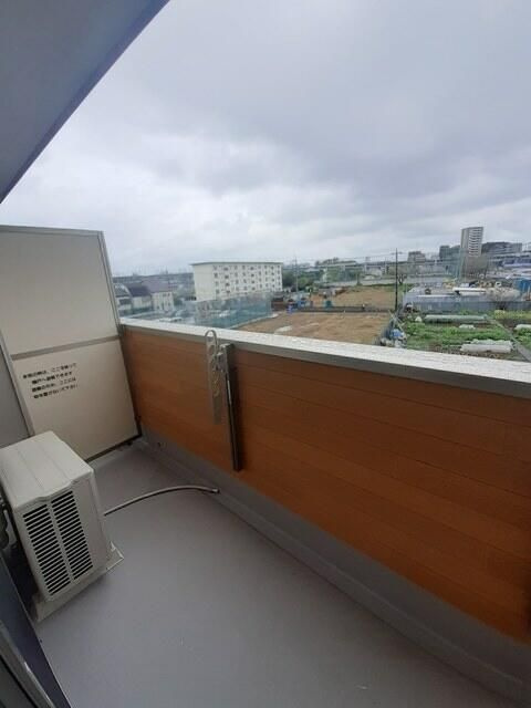 ヒルサイドハウスⅢのバルコニー