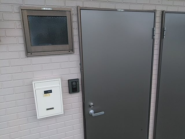 メゾンアランテBの玄関