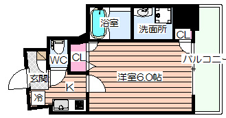 【間取り】 | Luce Shinfukushima（ルーチェ新福島）