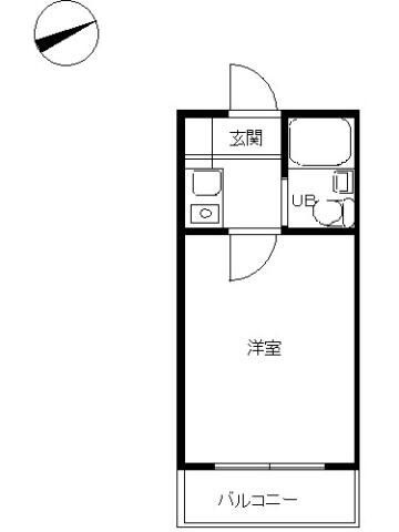 スカイピア阿佐ケ谷の間取り