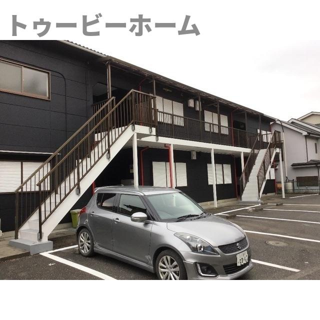 ハイツ奥州道の外観|落ち着いた雰囲気の外観です