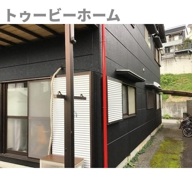 ハイツ奥州道の外観|外はこのようになっています