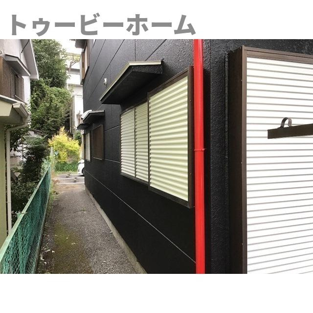 ハイツ奥州道の外観|外はこのようになっています