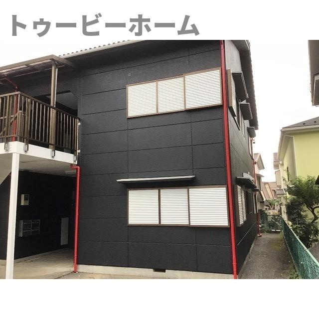 ハイツ奥州道の外観|外観は落ち着いています