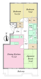 【間取り】 | 金沢シーサイドタウン並木2丁目第1住宅