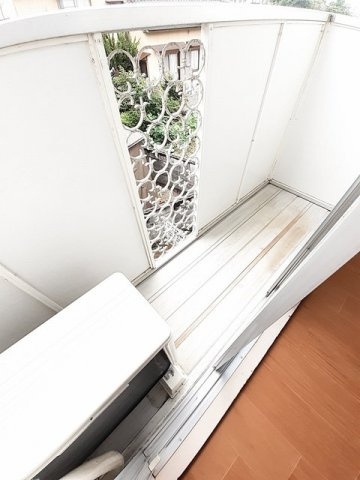 エルディムピーチのバルコニー|陽当たり良好なバルコニーです