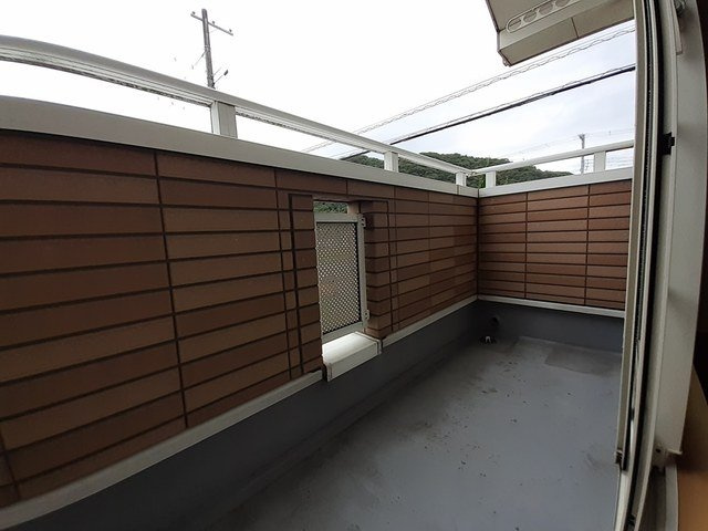 グラース・アンジュＡのバルコニー