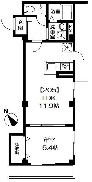 ニューサンハイムの間取り